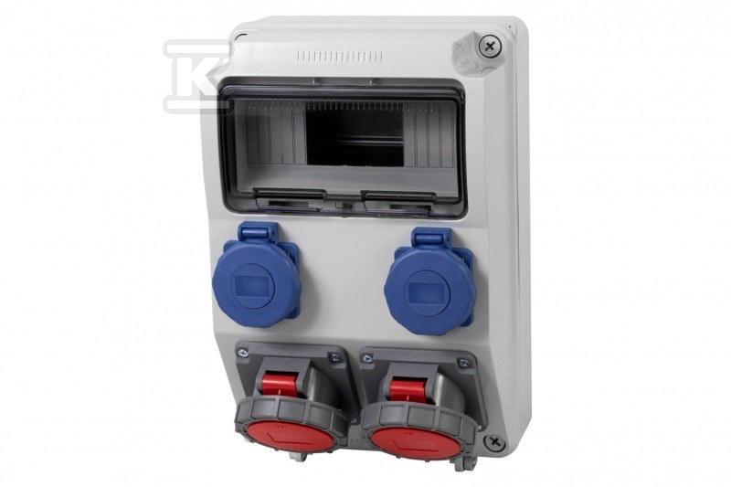 Розподільна коробка CAJA 9M - розетки - F3.0311